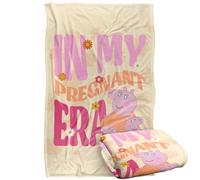 Peppa Pig Pregnant Era Mummy Pig Blanket
