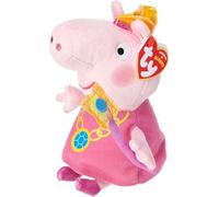 Peppa Pig Princess Peppa Beanie Baby, plush toys (Approximately 7" tall)