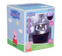 Peppa Pig Projection Light - Officially Licensed Projector Lamp with Sounds & Interchangeable Scenes, 4 Light Modes, Bedtime Soothing Night Light | Paladone