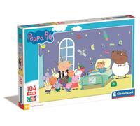 Peppa Pig Puzzle 104 Piece Peppa Pig Characters Jigsaw Puzzle XL Puzzle Pieces