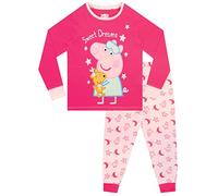 Peppa Pig Pyjamas | 100% Cotton Girls' Pyjama Sets | Long Sleeve Kids Pjs Multicolour Age 5 to 6 Years