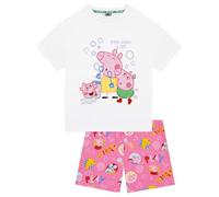 Peppa Pig Pyjamas For Girls, Peppa George And Evie Girls Pyjamas, Kids Pjs, Pink 5-6 Years