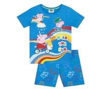 Peppa Pig Pyjamas, George Pig Boys PJs, Fun Children’s Pyjama Set, Boys Pyjamas, Blue 3-4 Years
