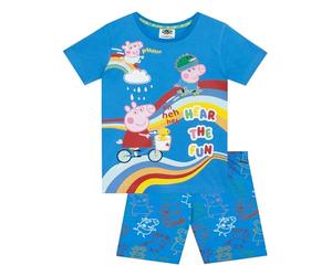 Peppa Pig Pyjamas, George Pig Boys PJs, Fun Children’s Pyjama Set, Boys Pyjamas, Blue 3-4 Years