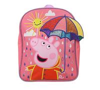 Peppa Pig Rain and Sun Design Pink Backpack