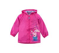 Peppa Pig Raincoat | Girls Raincoat I Pink Kids Jacket | Ages 12 Months - 8 Years | Official Merchandise