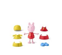 Peppa Pig Rainy Day Dress-Up Figure With 6 Accessories One Colour