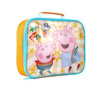 Peppa Pig Rectangular Insulated Lunch Box Bag for Boys and Girls, Perfect Size for Packing Hot or Cold Snacks for School and Travel, BPA Free
