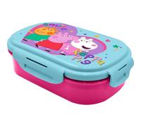 Peppa Pig Rectangular Lunch Box With Cutlery