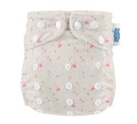 Peppa Pig Reusable Cloth Nappy All-in-One Washable Eco Nappy with Adjustable Fit | Double Leg-Leak Protection, Soft & Absorbent | Baby to Toddler Potty Training (One Size) (Peppa Floral)