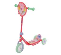 Peppa Pig 3 Wheel Scooter | Officially Licensed | Kids Unisex Girls or Boys Tri Scooter | Adjustable Handlebar Height | Ages 3+