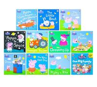 Peppa Pig Series 11 books Children's Picture Book Set Collection by Ladybird- Includes Peppa Pig: One Big Family (A World Book Day 2026 MINI BOOK), Peppa in Space AND MORE!