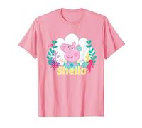 Peppa Pig Shello Underwater Mermaid T-Shirt, Men, Pink, XX-Large