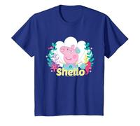 Peppa Pig Shello Underwater Mermaid T-Shirt, Youth, Royal Blue, 4T