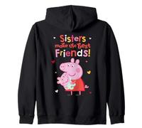 Peppa Pig Sisters Make The Best Friends Zip Hoodie