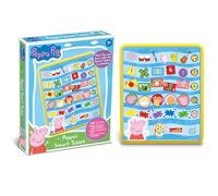 Peppa Pig Smart Tablet - Kids Electronic ABC Learning Pad | Aesthetic Touch Screen Numbers, Colours, Spelling Board for Toddler Nursery. Interactive Travel Educational Gifts for Kids.