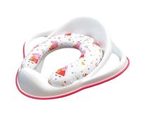 Peppa Pig Soft Padded Toilet Seat, White/Pink Portable Potty Detachable Cushion, Easy Wipe Cleaning Anti Stick Lightweight 18m+ Toddler, Max Weight 2