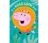Peppa Pig Son Birthday Card, To A Roarsome Son