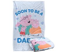 Peppa Pig Soon To Be Daddy Pig Blanket