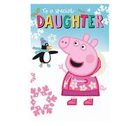 Peppa Pig Special Daughter Christmas Card