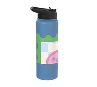 Peppa Pig Stamp Easter Stainless Steel Insulated Water Bottle