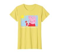 Peppa Pig Starting The Weekend Meme T-Shirt, Women, Lemon Yellow, 3X-Large