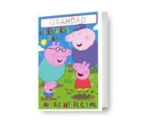 PEPPA PIG STICKER FATHER'S DAY CARD