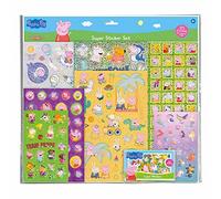 Peppa Pig Super Sticker Set Suits Ages 3+