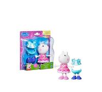 Peppa Pig Suzy Sheep-Up Figure with 6 Easy-On Fashion Accessories, 6-Inch Doll, Preschool Toys for Girls and Boys 3 and Up