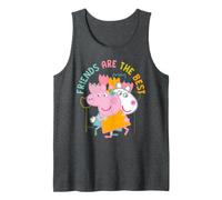Peppa Pig Suzy Sheep Forever Friends BFF Happy Retro Bestie Tank Top