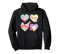 Peppa Pig Suzy Sheep Hearts And Flowers Pullover Hoodie