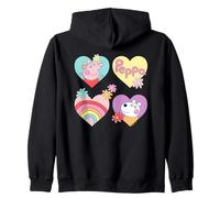 Peppa Pig Suzy Sheep Hearts And Flowers Zip Hoodie