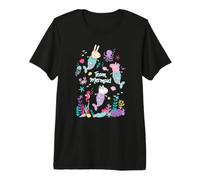 Peppa Pig Suzy Sheep, Rebecca Rabbit Team Mermaid Premium T-Shirt