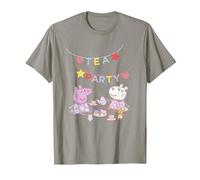 Peppa Pig Suzy Sheep Tea Party T-Shirt, Men, Slate Grey, Medium