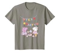 Peppa Pig Suzy Sheep Tea Party T-Shirt, Youth, Slate Grey, 2T