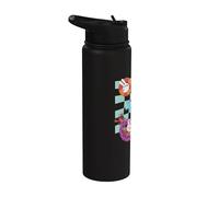 Peppa Pig Swim Ring Stainless Steel Insulated Water Bottle