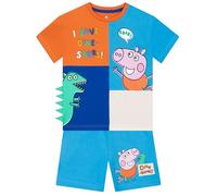 Peppa Pig T-Shirt and Shorts Outfit | Boys' Shorts and Summer Top Set | George Boys T Shirt Set | Blue 3-4 Years