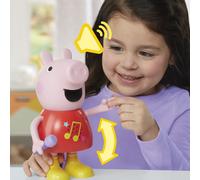 Peppa Pig Talk & Sing Peppa Doll - English Version, Pink, 20 cm