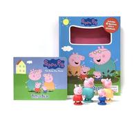 Peppa Pig Tattle Tales - Activity Books for kids, 12-page storybook, 4 figurines
