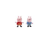 Peppa Pig Theme Park Figures Peppa with teddy motif and George