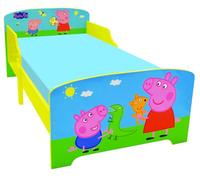 Peppa Pig Toddler Bed with safe guardrails, for boys and girls