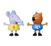 Peppa Pig Toys Peppa's Best Friends Emily Elephant and Freddy Fox 2-Pack, 3-Inch