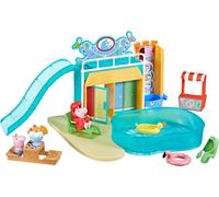 Peppa Pig Toys Peppas Waterpark Playset with 15 Pieces Including 2 Figures, Kid