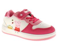 Peppa Pig Kids Low Trainers Childrens White 7 UK Child
