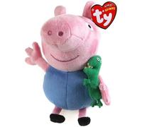 Peppa Pig TY Plush 7" George Peppa Pig Multicolor