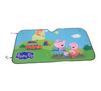 Peppa Pig Ultimate Car Bundle - 3D Seatbelt Cover, Roller Blind Sunsha