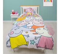 Peppa Pig Playful Duvet Cover and Pillowcase Set Blue