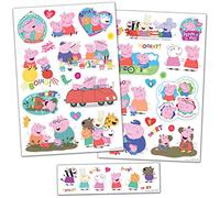 Peppa Pig Vinyl Stickers, Children's Toys and Household Objects, Transparent Borders
