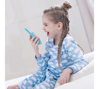 LEXIBOOK, Peppa Pig, Walkie-Talkies 200m, Communication Game for Children, 2 Communication Channels, Belt Clip, Battery Operated, Blue, TW12PP
