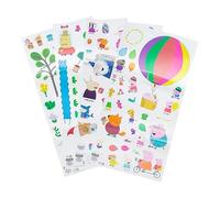 Peppa Pig Wall Decals, Multi, One Size
